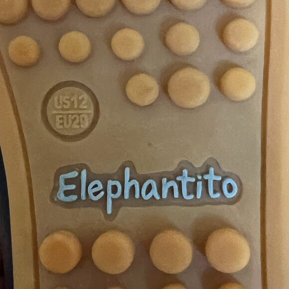 Elephantito Boys Moccasin Loafer Shoe Navy Blue Size Euro 29 US 11.5 - Picture 7 of 8